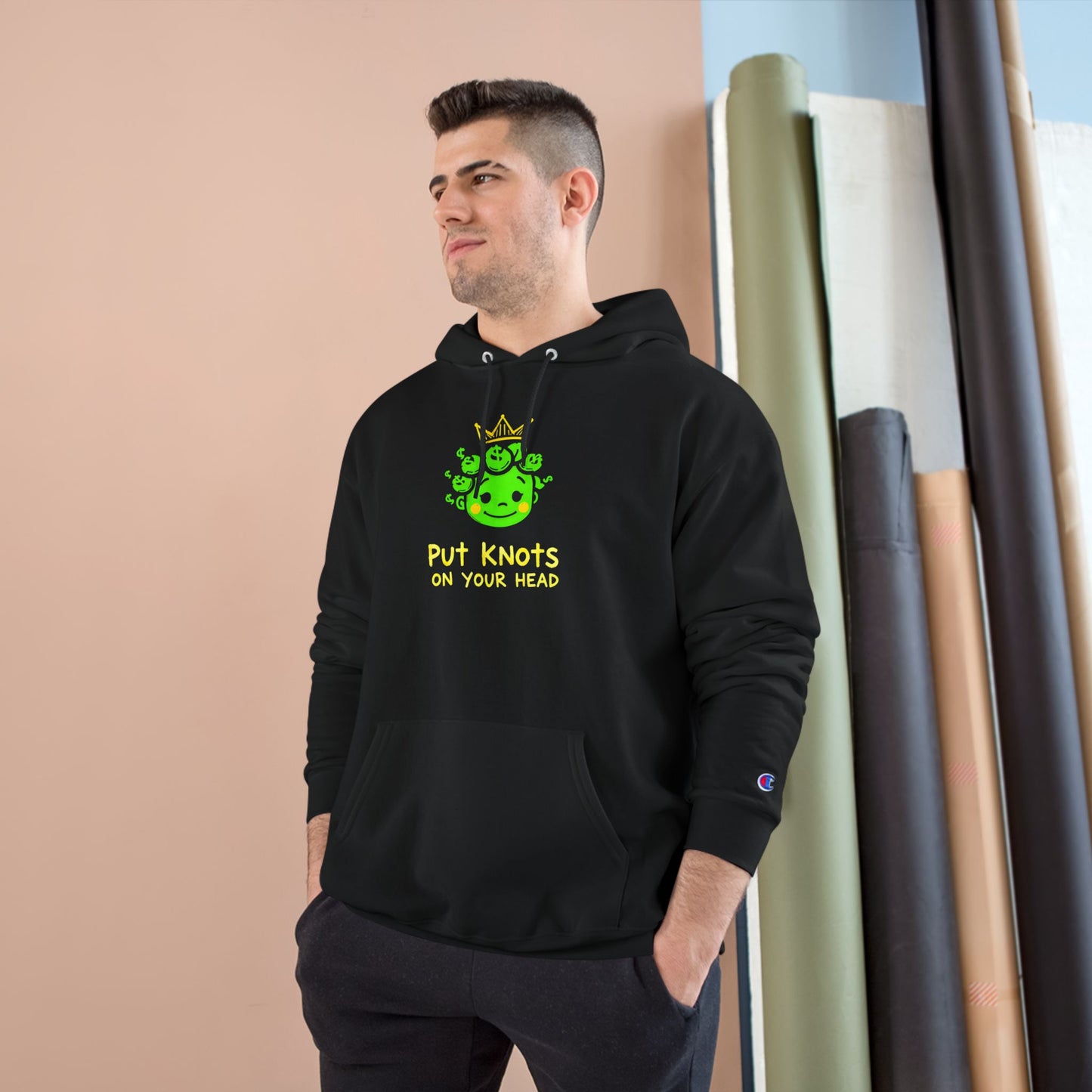 "Put Knots on Your Head" IRL Streamer Hoodie Unisex, Viral Hustler Merch, Casual Wear, Gift for Friends, Unique Style